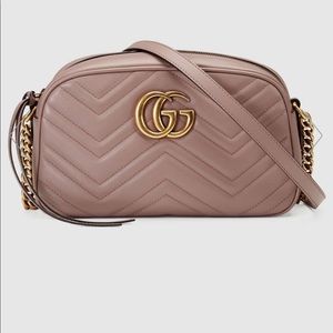 GUCCI small Marmont GG shoulder bag